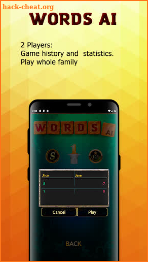 Words With AI (Free offline games) screenshot