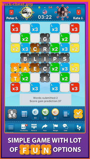 Words with clans screenshot