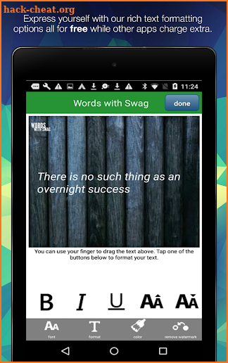 Words with Swag: text on pics screenshot