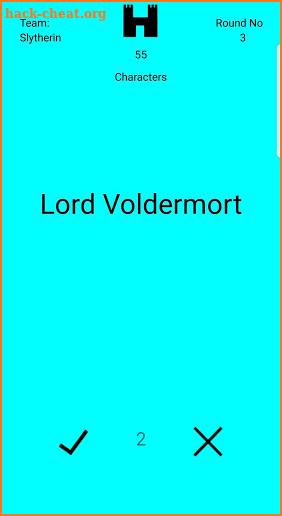 Wordscribe Harry Potter screenshot