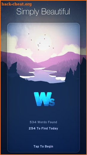 Wordsmyth: A Beautiful, Daily Word Game screenshot