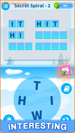 Wordties-best word puzzle game screenshot