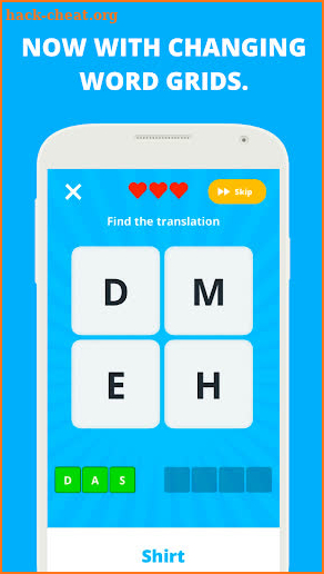 WordUp! The German Word Game screenshot