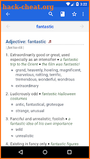 WordWeb Audio Dictionary screenshot