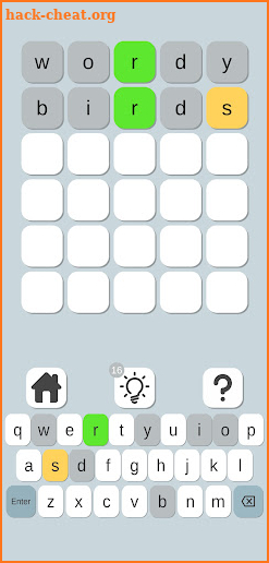 Wordy - Daily Word Puzzle screenshot
