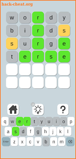 Wordy - Daily Word Puzzle screenshot