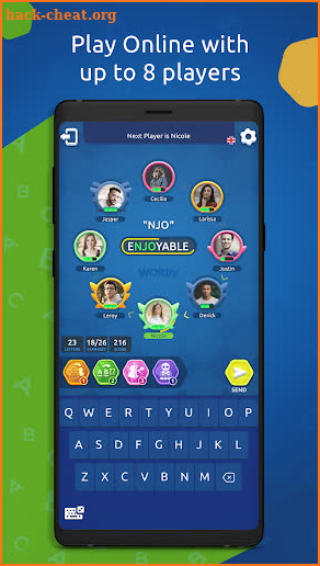Wordy - Multiplayer Word Game screenshot