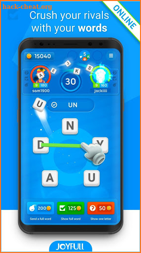 Wordy Wars - Multiplayer Word Play screenshot