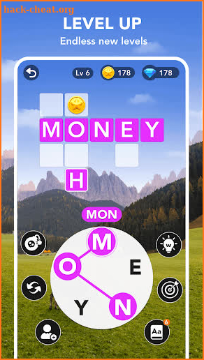 Wordy word - wordscape free & get relax screenshot