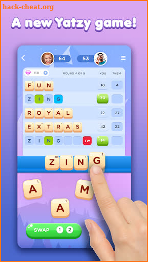 Wordzee: A Word Yatzy Game screenshot