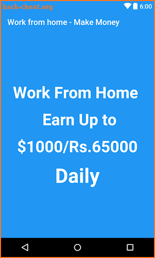 Work at Home - Make Money 2017 2018 screenshot