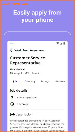 Work From Anywhere - Remote Job Search by Indeed screenshot