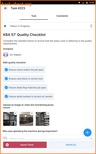 WorkClout - Quality & Safety Management App screenshot