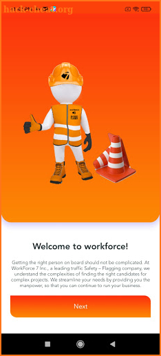 Workforce7 screenshot