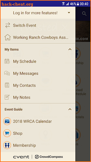 Working Ranch Cowboys Assoc screenshot