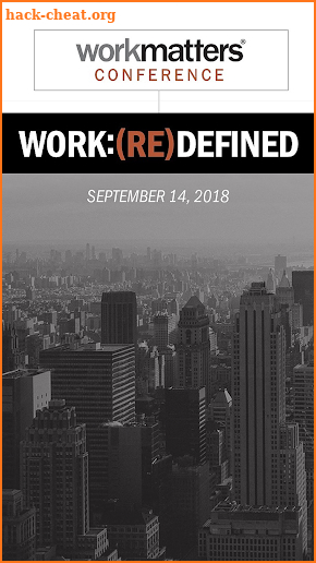 Workmatters Conference screenshot