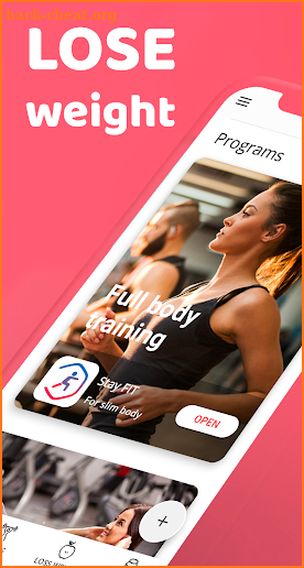 Workout for women - weight loss fitness app screenshot