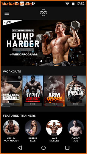 Workout Programs screenshot