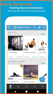 Workout Trainer: fitness coach screenshot