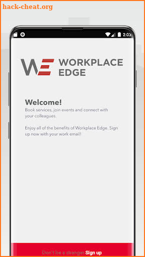 Workplace Edge screenshot