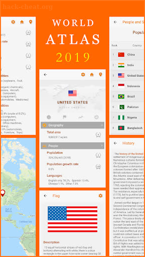 World Atlas 2019 with Worldnews screenshot