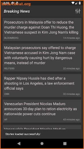 World Breaking News screenshot