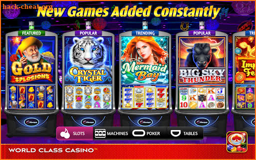 World Class Casino Slots, Blackjack & Poker Room screenshot