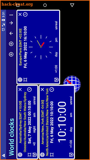 World Clock Time screenshot