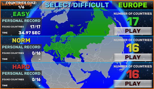 World countries Quiz 3D screenshot