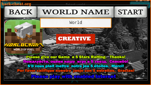 world Craft New City screenshot