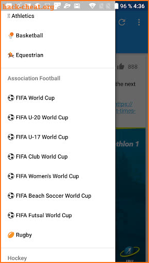 World Cup screenshot