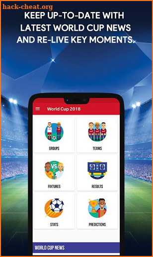 World Cup 2018 App : Soccer365 screenshot