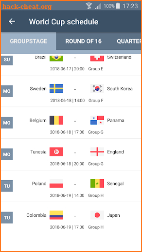 World Cup 2018 App - Yeah - Soccer screenshot