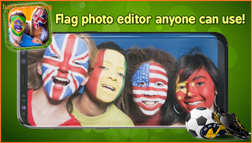 World Cup 2018 National Flags Photo Frames screenshot