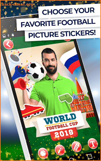 World Cup 2018 Photo Editor - Russia Sticker Album screenshot