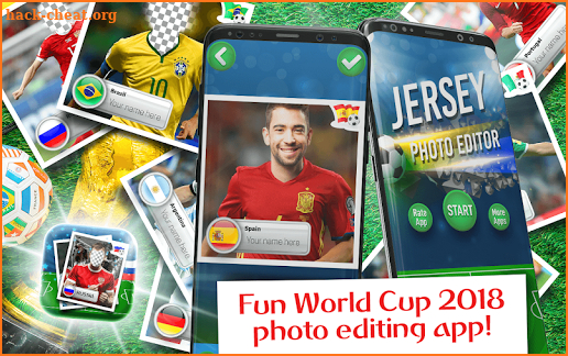 World Cup 2018 Photo Frames - Jersey Photo Editor screenshot
