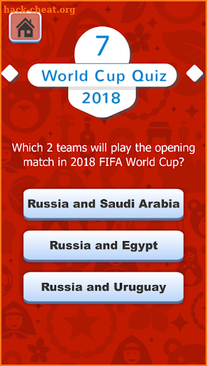 World Cup 2018 Quiz - Trivia Game screenshot