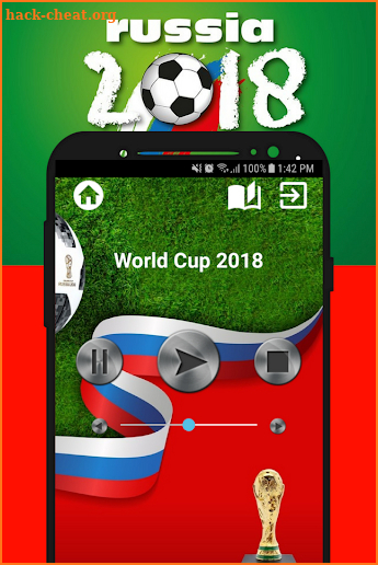 World Cup 2018 Radio Russia Schedule Scores App EA screenshot