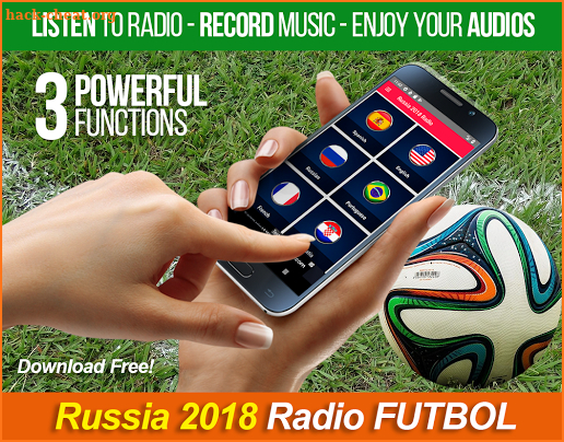 🏆 World Cup 2018 Radio ⚽ Football Russia 2018 📻 screenshot