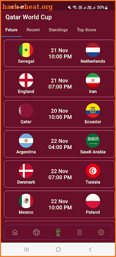 World Cup 2022 Live Matches screenshot
