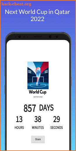 World Cup 2022 Qatar Countdown screenshot