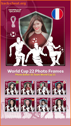 World Cup 22 Photo Frames screenshot