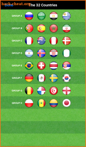 World Cup App Russia 2018: News, teams, results screenshot