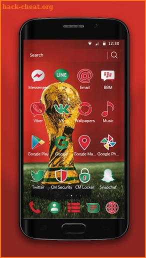 World Cup Theme / Huawei, Samsung, LG, HTC, Nokia screenshot