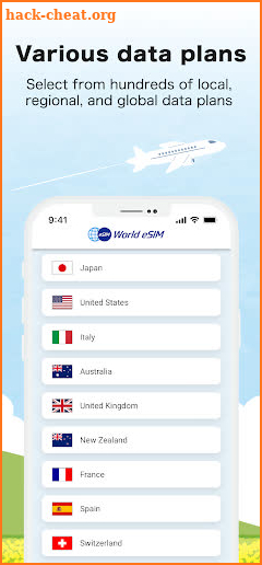World eSIM screenshot