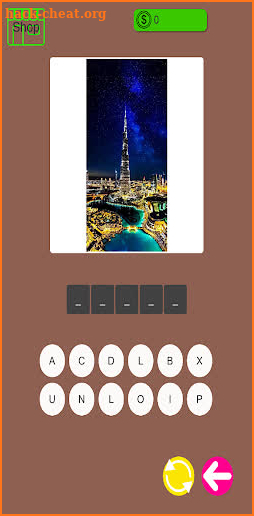 World Fill Quiz screenshot