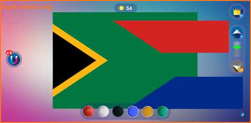 World flags quiz ❓ guess 🤔 paint 🎨 trivia🧠🇦🇿 screenshot