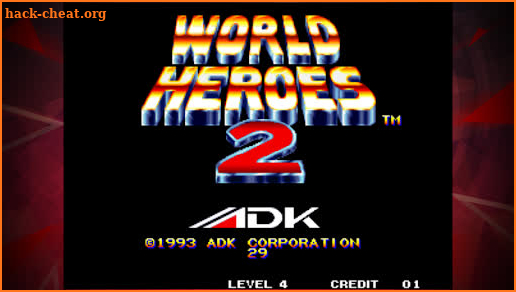 WORLD HEROES 2 ACA NEOGEO screenshot