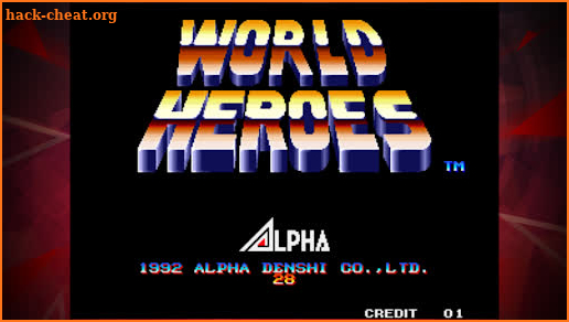 WORLD HEROES ACA NEOGEO screenshot