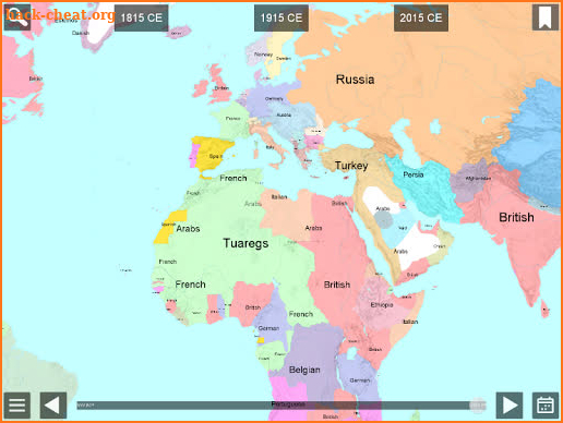 World History Maps: The World screenshot